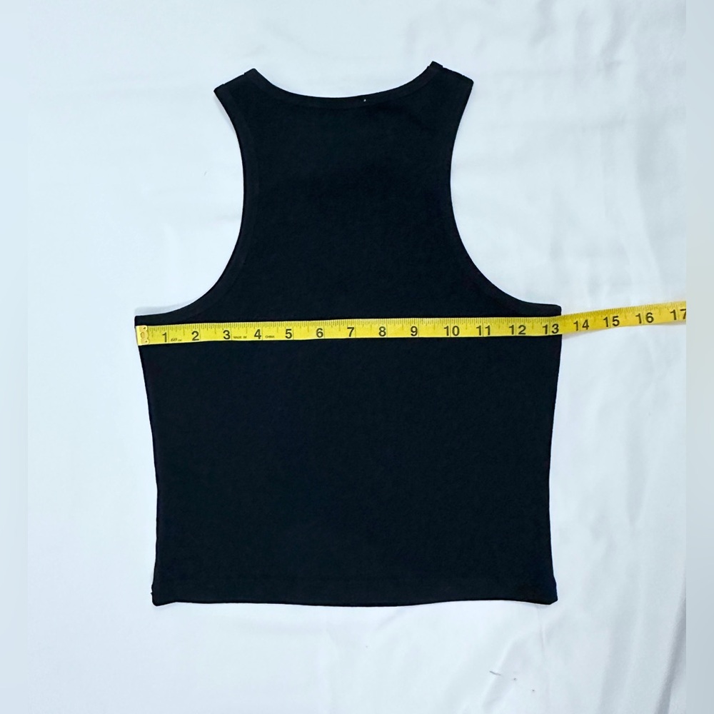 Tiger Mist Bonny Crop Tank - Black - XS - Picture 4 of 6